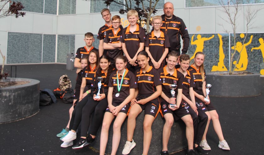 Het Kai Sei team in de medailles. Foto: pr