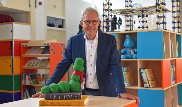 Hans Koevoets beleefde vele hoogtepunten bij basisschool Het Palet. Foto: Renate Mamber