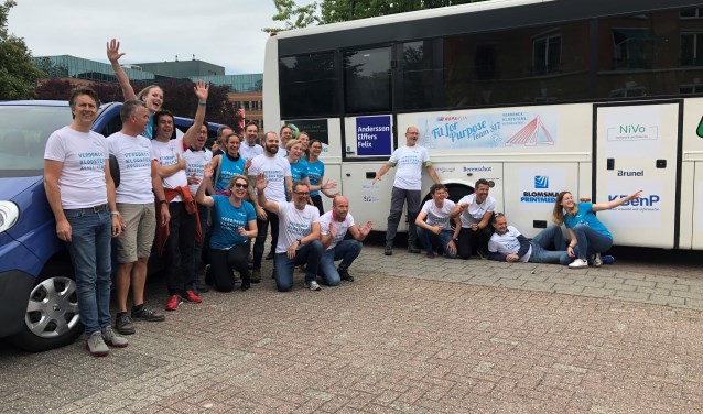 In totaal reist VKA uit Zoetermeer af met 22 mensen. Foto: pr