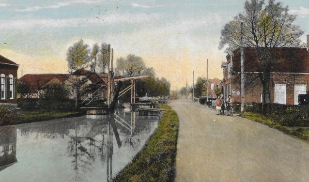De Veenweg te Noordorp in vroeger tijden (archieffoto).