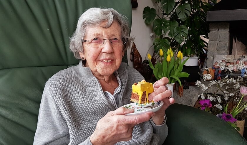 Foto in scène gezet. Niet de dame uit het verhaal.