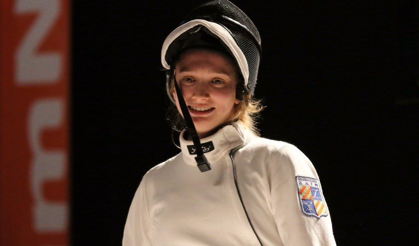 Schermster Kelly Boone is actief op het wereldkampioenschap van 14 tot 21 juli in Boedapest. Foto: Leon van Duivenvoorden