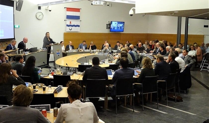 De gemeenteraad bijeen (foto: Ap de Heus).