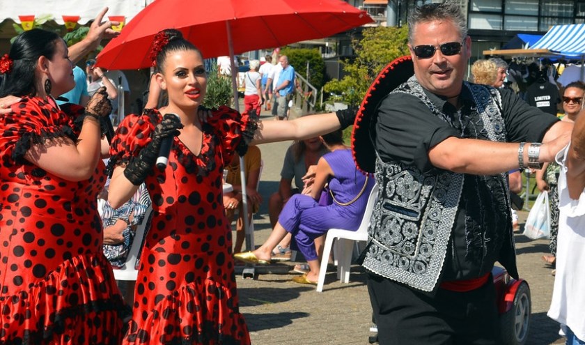 Het vrolijke zanggezelschap de Zangria's. Foto: pr
