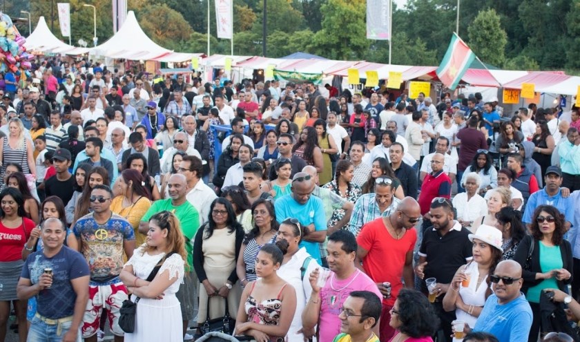 'Milan' betekent ontmoeting en symboliseert de samenvoeging van drie belangrijke historische gebeurtenissen van de grootste cultuurgroepen van Suriname. Foto: DI-FO Fotografie