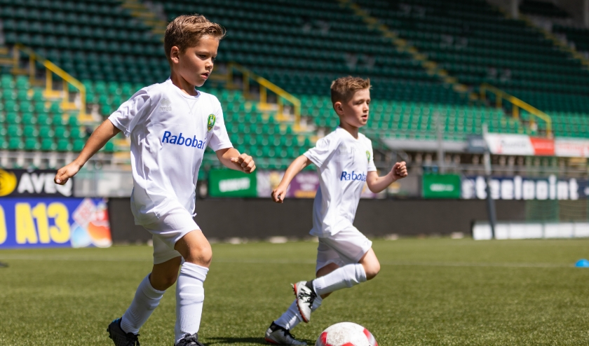 Heb jij voetballen de laatste tijd ook zo gemist? Foto: ADO Den Haag