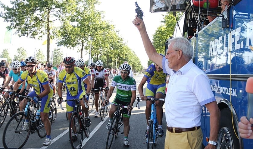 Jan Janssen in 2015 bij de Ronde van Nootdorp. Foto: Sander de Hollander