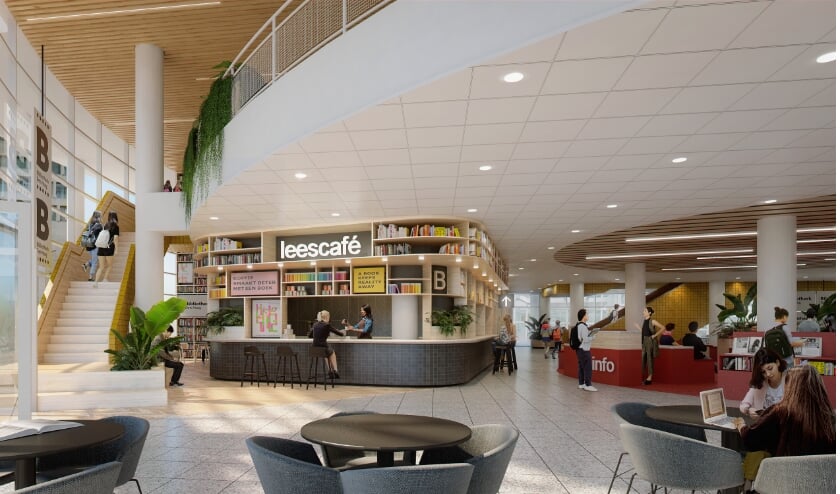 <p>Een herinrichting van de Centrale Bibliotheek is nodig om beter aan te sluiten op de eisen en wensen van deze tijd. Foto/Impressie: Architectenbureau Mecanoo<br><br></p>