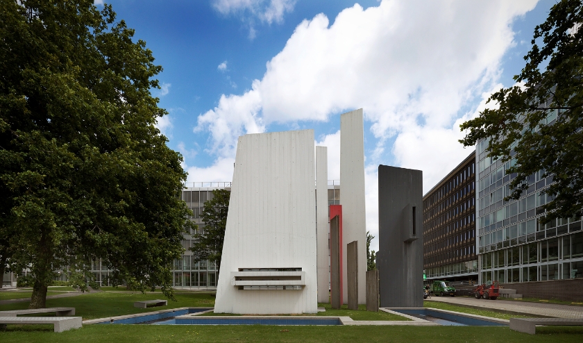 Monument voor Rijkswaterstaat in Den Haag. Foto: Gert Jan van Rooij