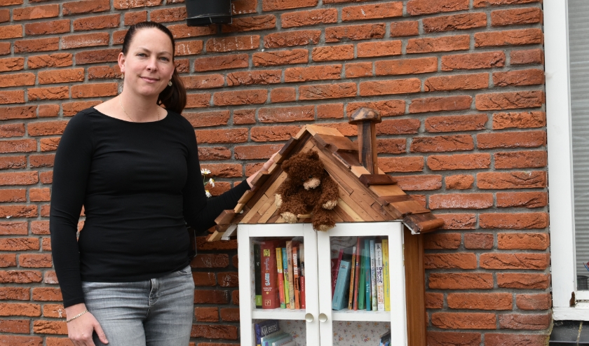 Laura: ‘Er zit voor iedereen wat tussen en vanwege het coronavirus let ik extra op de hygiëne.’ Foto: Renate Mamber