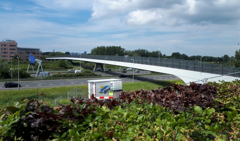 Het Trekfietstracé (waar het Jan Linzelviaduct deel van uit maakt) verbindt de Haagse binnenstad met Ypenburg. Foto: Ronald Koster