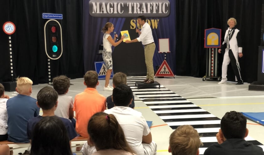 Ook werd deze dag de Magic Traffic Show geopend door wethouder Robert van Asten. Foto: pr
