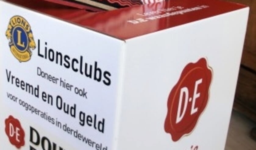 <p>De inzamelingsactie Lionsclub Ypenveen: D.E. punten en vreemd/oud geld is verlengd. Foto: pr</p>