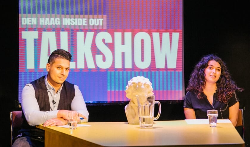 <p>De talkshow van Den Haag Inside Out van en voor Haagse jongeren. Foto: gemeente Den Haag<br><br><br></p>