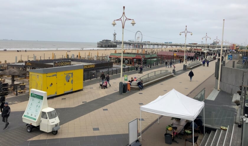 <p>Afgelopen zaterdag en zondag viel de drukte op Scheveningen mee. Foto's: Peter Zoetmulder</p>