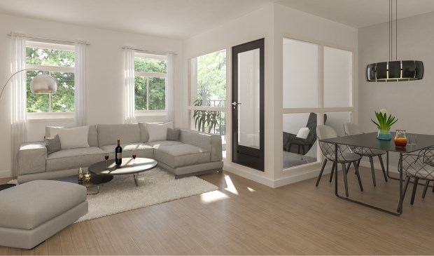 De visualisatie van de Bontekoestraat 35 in Venray.