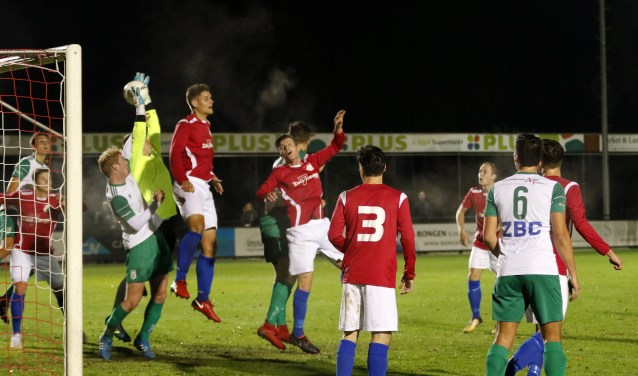 Wedstrijdbeeld uit een competitie van SV Venray eerder dit seizoen.