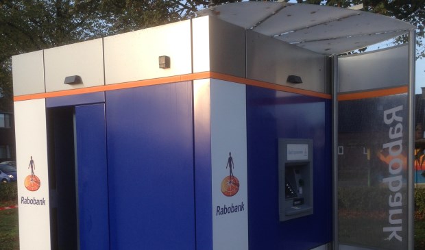 De Rabobank-pinbox aan de Geijsterseweg in Wanssum.