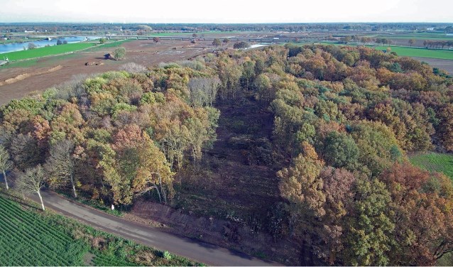 De werkzaamheden in Ooijen-Wanssum zijn in volle gang.