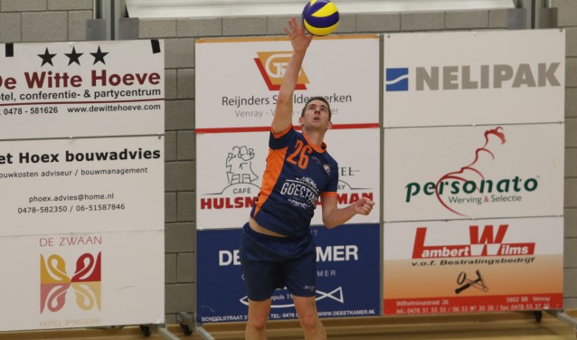 De volleyballers van ActiveRooy wonnen zaterdag in eigen huis van Hajraa 3: 4-0. Foto: archief Peel en Maas.