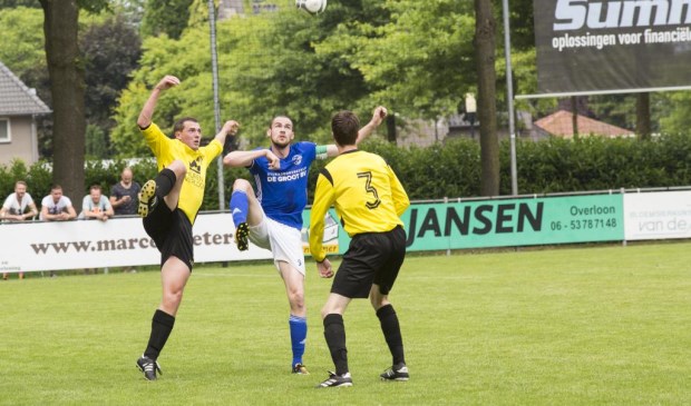 SSS'18 speelde gelijk in het thuisduel met Erp: 2-2. Foto: Jolijn van Goch.