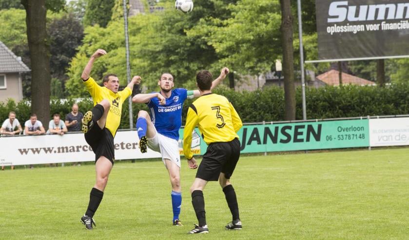 SSS'18 speelde gelijk in het thuisduel met Erp: 2-2. Foto: Jolijn van Goch.