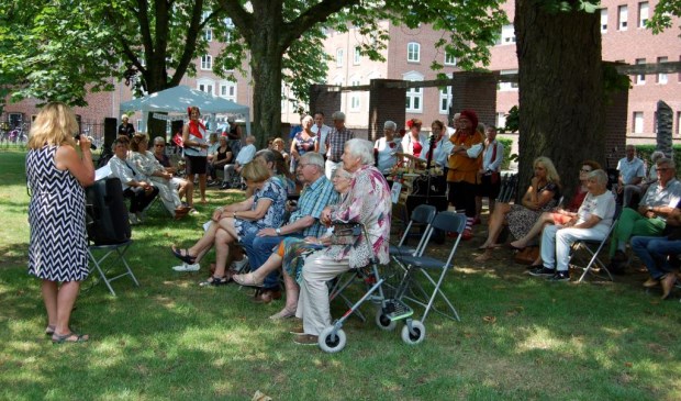 De Engelse tuin is zaterdag geopend.