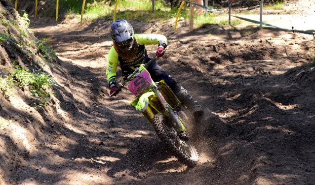 Britt Jans-Beken in actie. Foto: Maycel de Bruijn