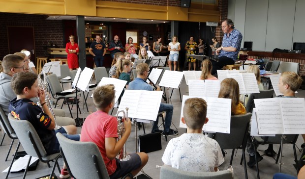 De eerste repetitie van No Limit was zondag in De Linde in Oirlo. Foto: Rikus ten Brücke.