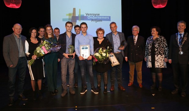 Autoverhuur De Mulder en maatschap Jenniskens-van Soest winnaars ondernemersprijzen. Foto: Marcel Hakvoort.