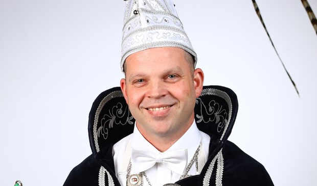 Prins John I van De Schânseknuppels in Castenray. Foto: Fotohuis Venray.