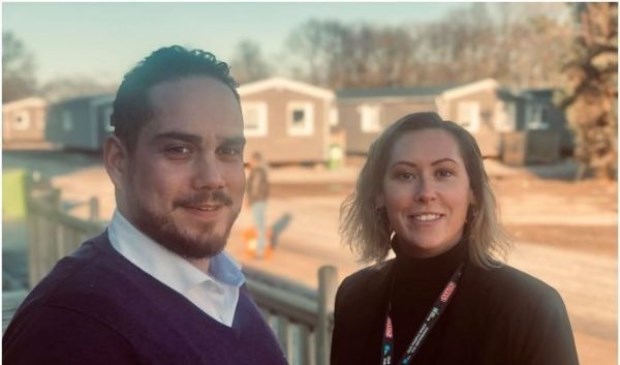 De directie van Kafra: links Robert Kurzak, rechts Maggie van den Akker.
