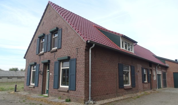 De woning aan de Antoniusstraat 20 in Blitterwijck.
