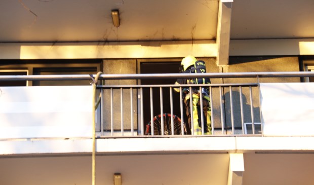 De brandweer was snel ter plaatse. Foto: SK-Media