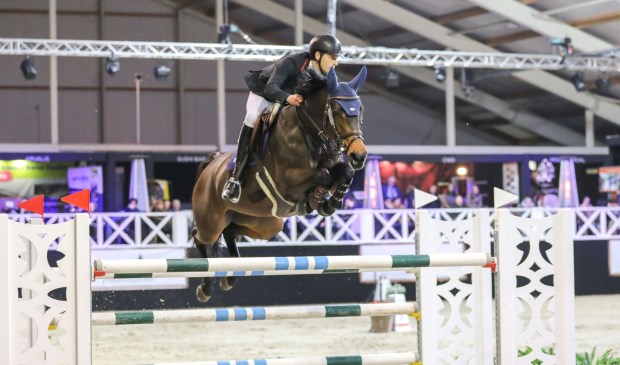 Leopold van Asten was met Miss Untouchable goed op dreef in Kronenberg. Foto: Eva van Adel.