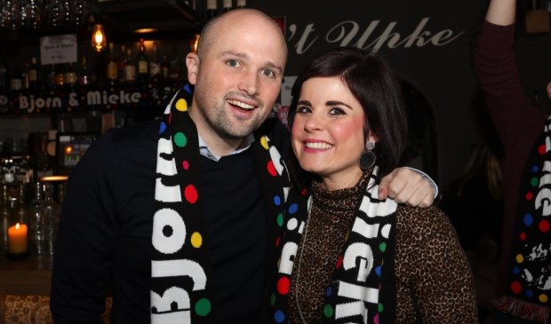 Bjorn en Mieke eindigden op derde plaats van het LVK. Foto: Archief Peel en Maas, Henk Lammen.