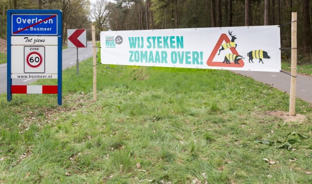 Start campagne 'Ik let op wild'. Foto Albert Hendriks.
