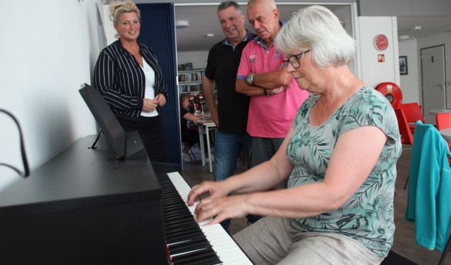 André Troost (tweede van links) wil de Melishof verder op de kaart zetten.