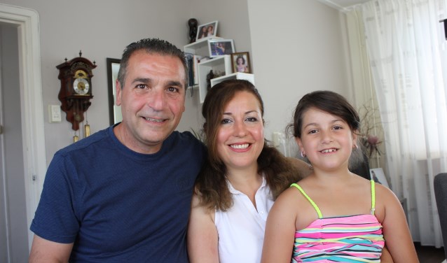 Fadi, Ghida en Dana Kahil voelen zich thuis in Stad aan 't Haringvliet.