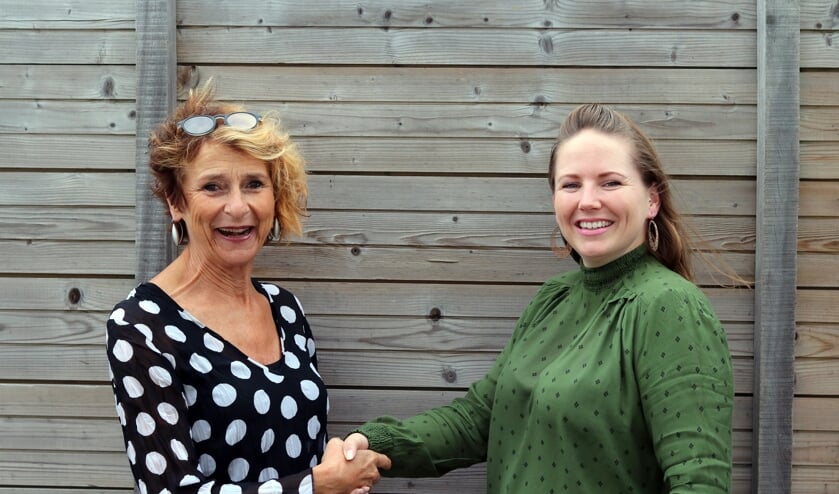 Ina Los (links) en Natalie van Hoorn. Foto gemaakt door: Ruben Frencken, rencken photography.
