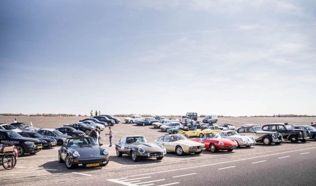 Bij de finish van de eerste Rotary GO Rally, in 2018.