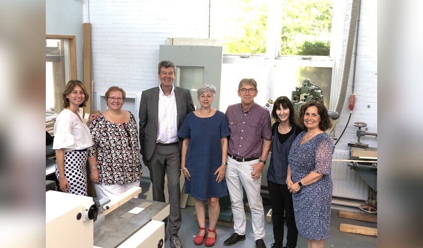 De coördinatiegroep Sterk Techniekonderwijs van RGO Middelharnis en Actief College.