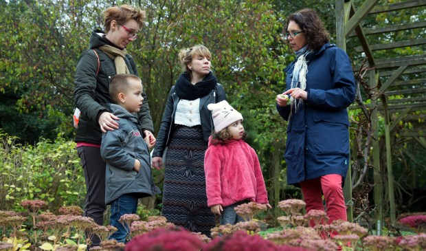 Herfstfeest op de stadsboerderij in het Zuiderpark. Op het programma stonden o.a een demonstratie boomverzorging, een eetbare planten excursie en kastanjes en popcorn poffen boven een vuur.