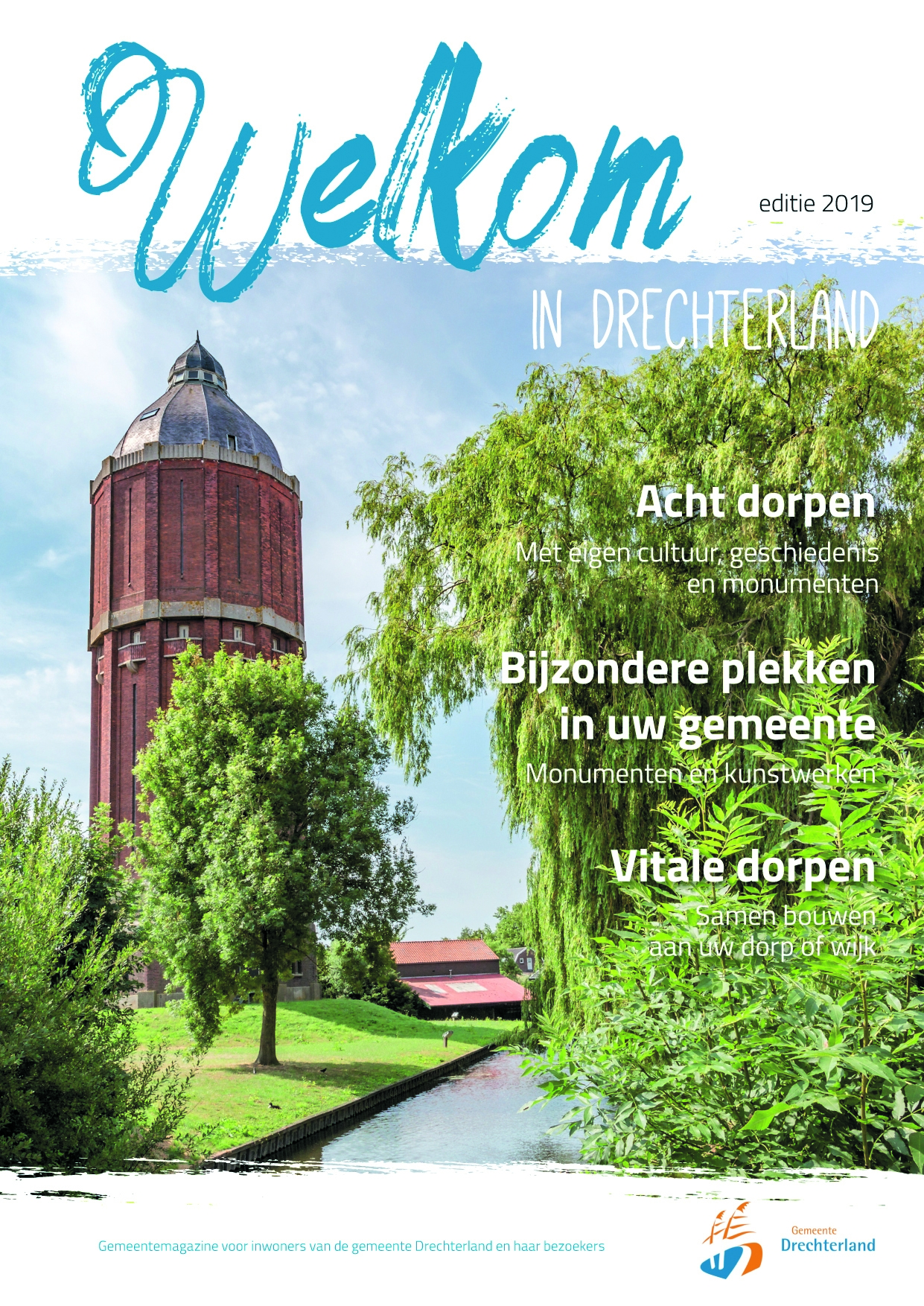 Nieuw gemeentemagazine Drechterland in de bus.