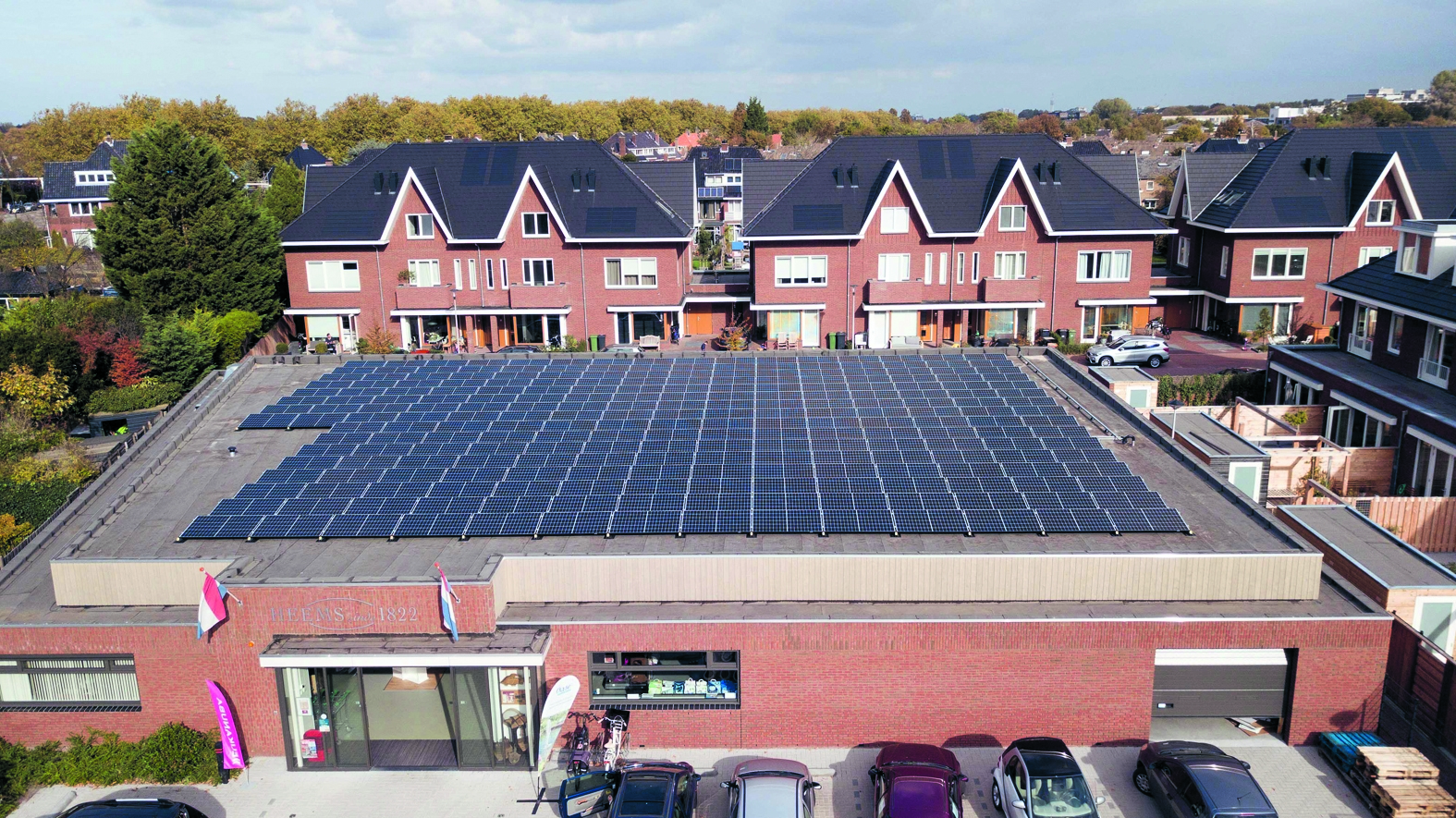 De zonnepanelen zijn na acht jaar al terugverdiend