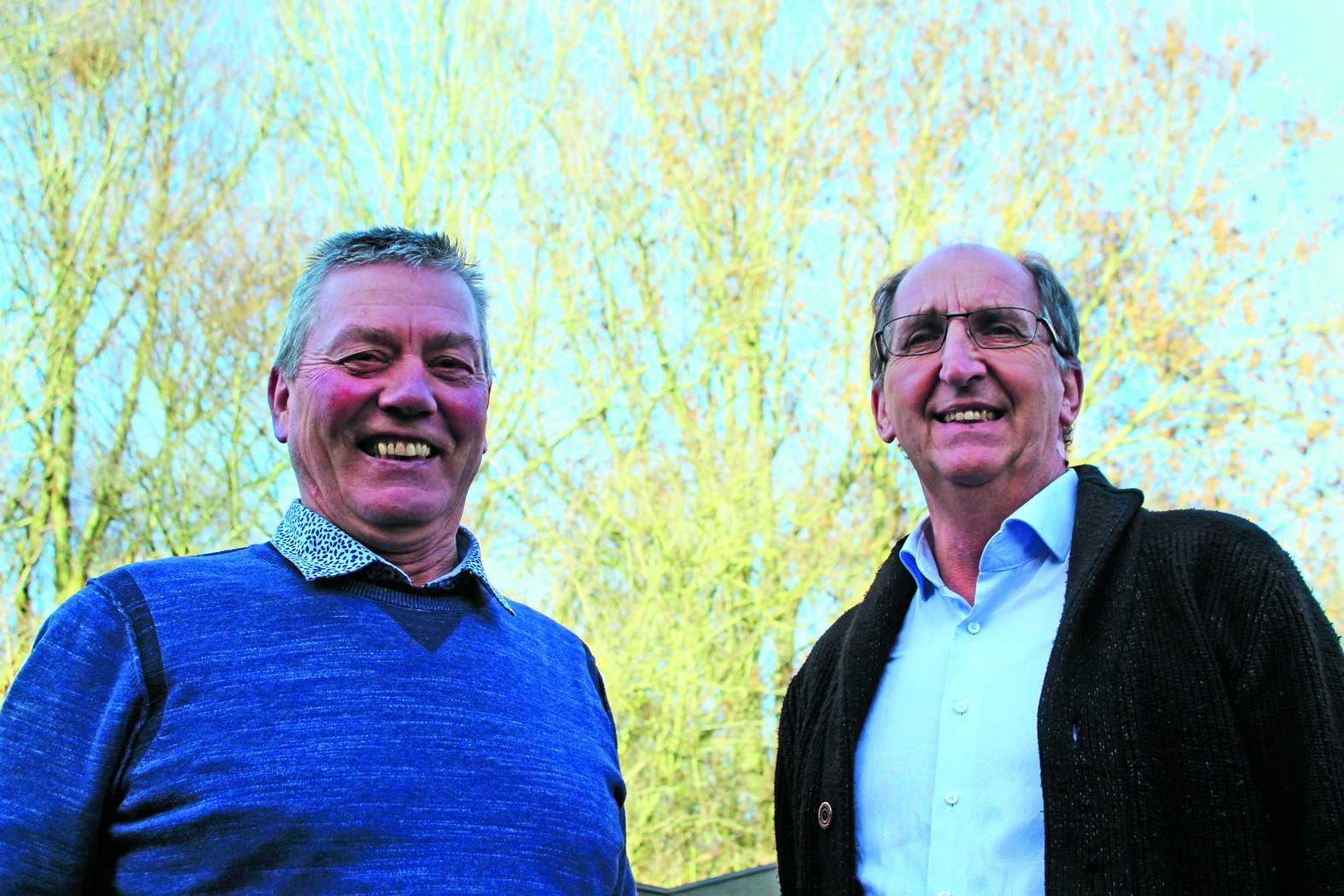 Kees en Koos Botman geven als KaaBee Cabaret hun laatste show in de Schoof in Wervershoof.