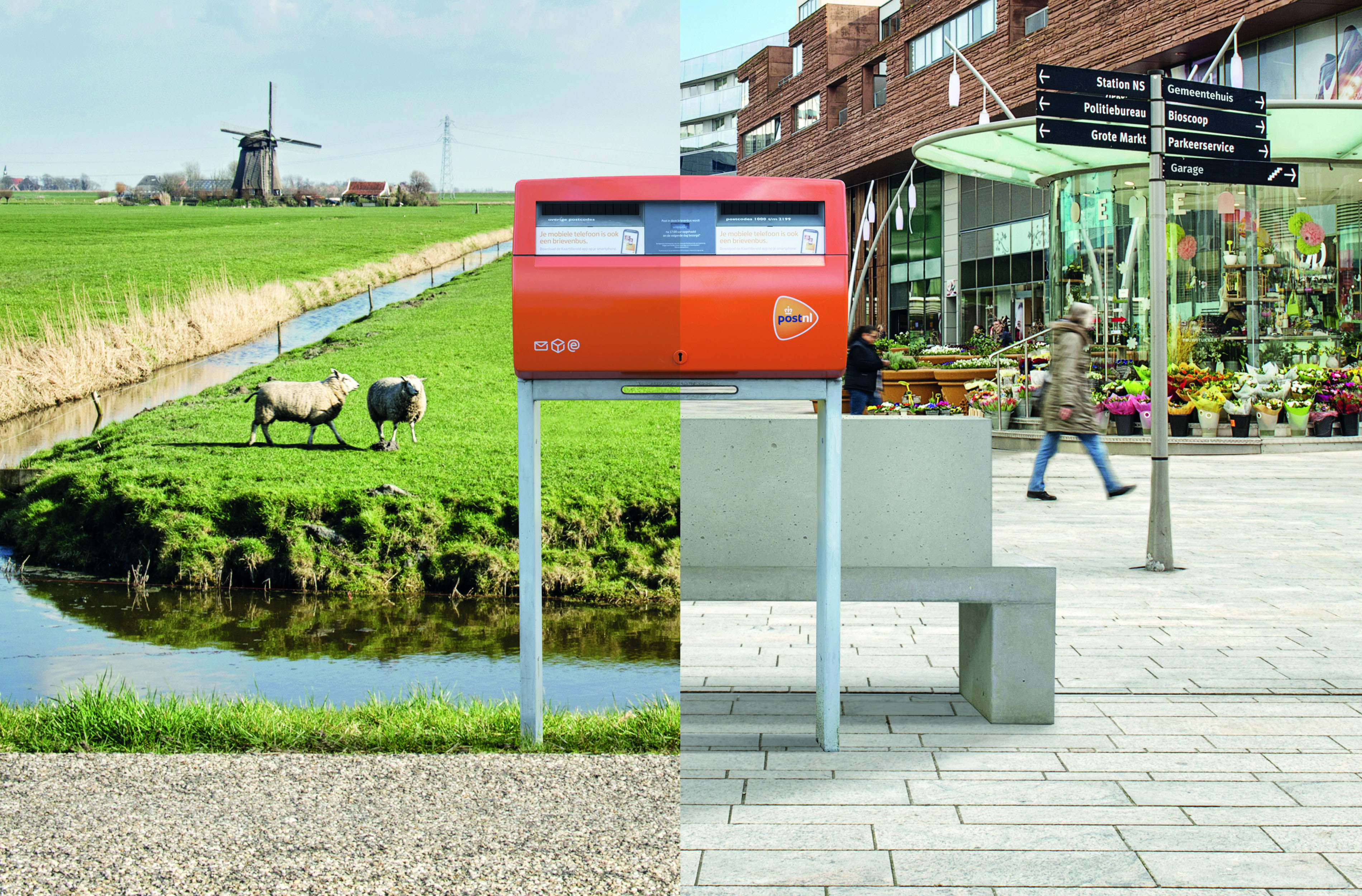 In de gemeente Enkhuizen blijven tien brievenbussen en verdwijnen zeven brievenbussen.