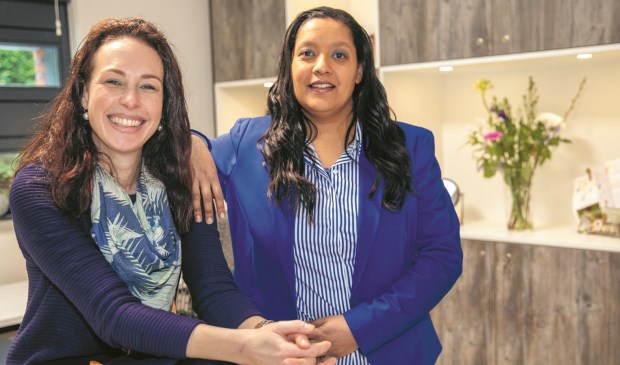 Bianca van den Hurk en Djamilah Baans hebben Dita Witteveen als huisarts vervangen.