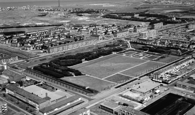 Een luchtfoto van Nieuw Den Helder. (Foto: Helderse Historische Vereniging)