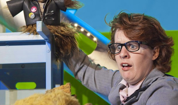 Kim van Zeben speelt 'Eendje' in het Scagon.
